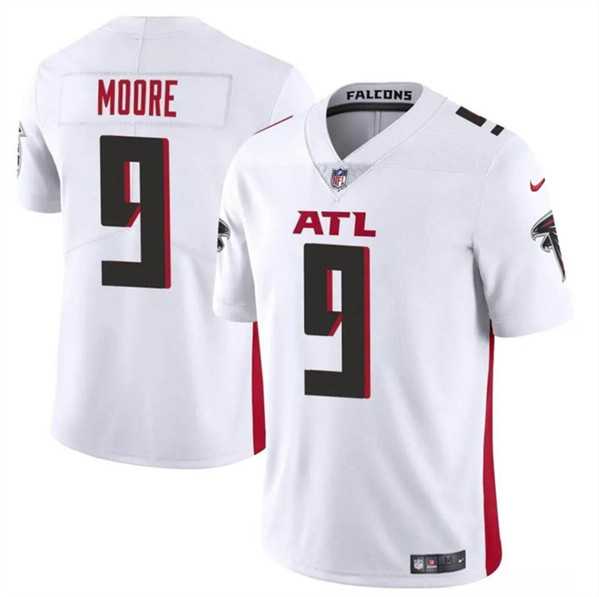 Youth Atlanta Falcons #9 Rondale Moore White Vapor Untouchable Limited Stitched Jersey Dzhi->youth nfl jersey->Youth Jersey